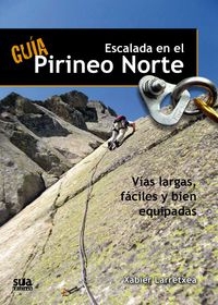 Guía de escalada en el Pirineo norte. Vías largas, fáciles y bien equipadas - En esta guía encontrarás una colección de 70 vías largas de entre 3 y 18 largos y hasta 700 metros de recorrido distribuidas a lo largo de toda la vertiente norte del Pirineo. Su dificultad no excede, en la mayoría, del 5c obligado y la calidad de equipamiento en todas ellas es alta ya que casi la totalidad están equipadas con parabolts o con anckajes quimicos.

Algunas de las vías están enclavadas en escuelas de escalada. Otras, sin embargo, son vías de alta montaña, pero todas cuentan con una somera descripción de la víal largo a largo, una fotografía mostrando el recorrido y un croquis esquemático mostrando el recorrido, la ubicación de los seguros e información complementaria relevante. 

En total 30 localizaciones, más de 350 largos y más de 12.000 metros de escalada.